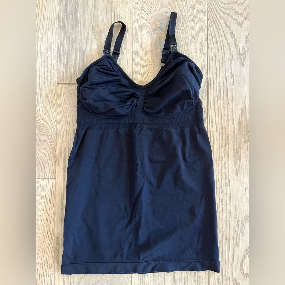 Kindred Bravely Simply Sublime Maternity & Nursing Tank | Black - Medium